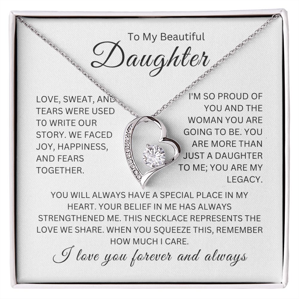 My Daughter | I am here for you - Alluring Beauty necklace –  MemorableGiftsVerse