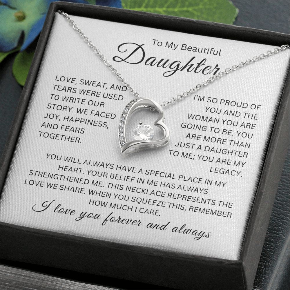 My Beautiful Daughter Necklace - Proud Mum – Jewellery With Love